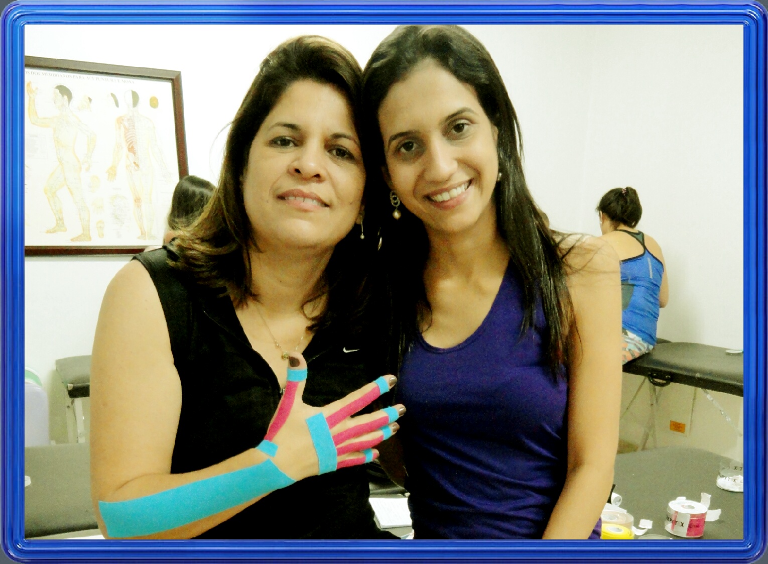 Anaely e Jaqueline, terapeutas ocupacionais.